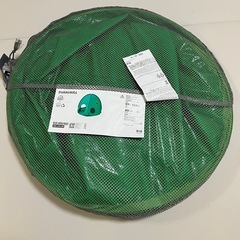 IKEA キッズ　テント　緑の画像