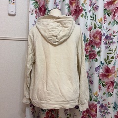 PayPay非対面可能🉑 Honeys ハニーズ アイボリー クリーム色 スウェット パーカー の画像
