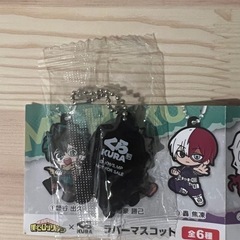 ラバーマスコットキーホルダー　ヒロアカ　
くら寿司の画像