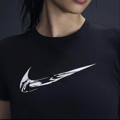 ナイキ ワン ウィメンズ Dri-FIT ショートスリーブ グラフィック ランニングトップの画像