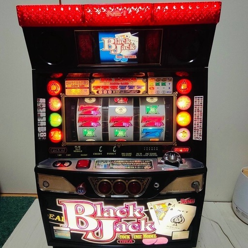 4号機 初代 BLACK JACK ブラックジャック 777 実機 スロット パチスロ