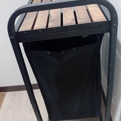 お洒落な木目調　ラックの画像