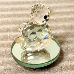 ヒヨコ 置物 アンティーク ガラスの画像