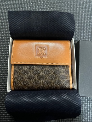 CELINE セリーヌ トリオンフ コンパクトウォレット 三つ折り財布