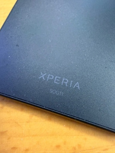 初期化済SONY Xperia SOG11 ブラック