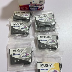 互換　インクカートリッジ　Kingway ブラック　イエローの画像