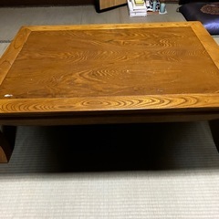 木製　テーブル　昭和　レトロの画像