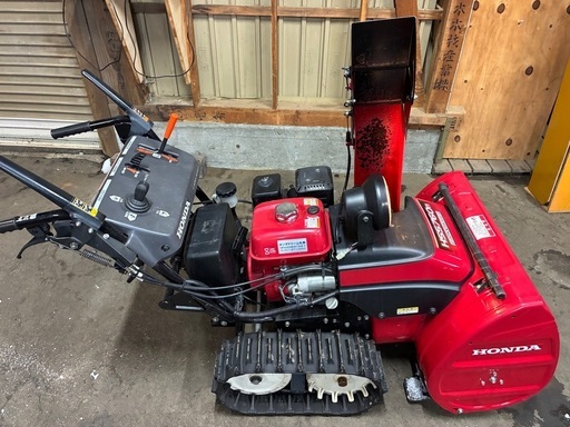 ホンダHSS760n(JX )クロスオーガ　美品 下取　除雪機 格安輸送①