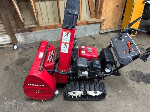ホンダHSS760n(JX )クロスオーガ　美品 下取　除雪機 格安輸送①