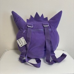 ポケモン　ゲンガー　ぬいぐるみ　リュック  新品の画像