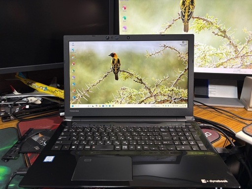 ノートパソコン 東芝 Dynabook 第八世代CPU i5-8250u メモリ16GB SSD512GB Office2024 BIOSアップデート済み 本体使用時間約2000時間
