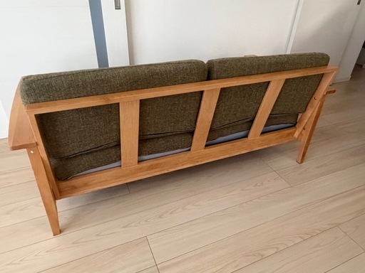 エルモ ナチュラル家具 2.5Pソファ