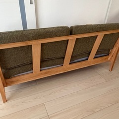 エルモ ナチュラル家具 2.5Pソファの画像