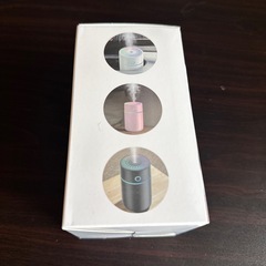 加湿器 小型 卓上 LEDライトの画像