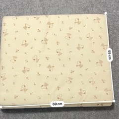 スヌーピー 西川　洗えるベビー敷布団の画像