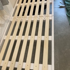 ベッドフレーム<セミシングルショートサイズ>2/22までの画像