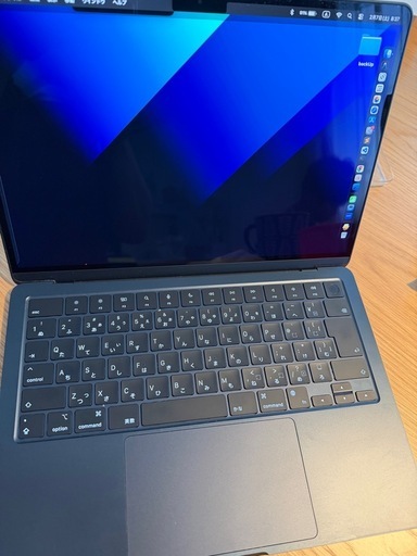 【美品】MacBook Air M2 13インチ ミッドナイト