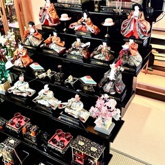 菊水作　豪華七段飾り　雛人形 美品　場所により無料でお届け可能の画像