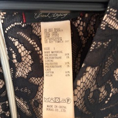 Duras Ambient レースワンピース 
ひざ丈の画像