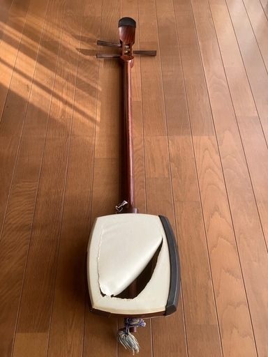 三味線　中さお