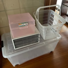 収納ケース各種の画像