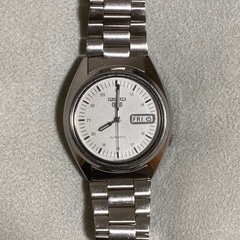 
SEIKO5 腕時計 自動巻  シルバー 7S26-3040の画像