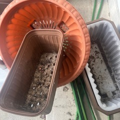 プランターセット　支柱つきの画像