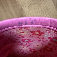 長靴　17cm 花の画像