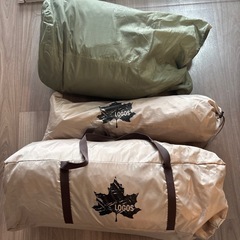 ロゴス❗️キャンプ用品　ワンポール　テント一式　　の画像