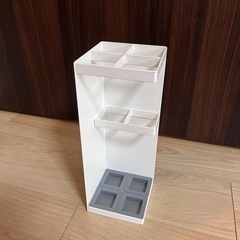 山崎実業 傘立て スマート ホワイトの画像