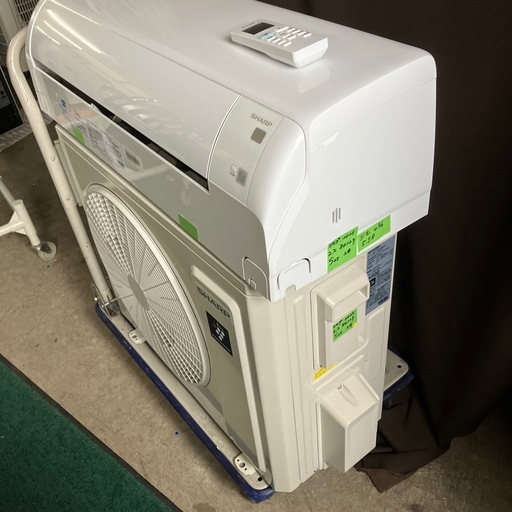 シャープ2025年2.2KW6畳.取付込、保証付