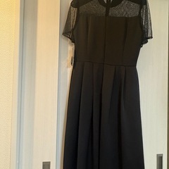 【新品未使用】ブラックオケージョンドレス Mの画像