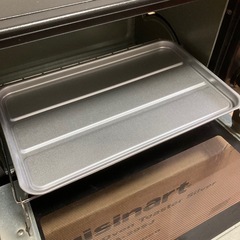 24年製美品 オーブントースター ブラック YT-V10Jの画像