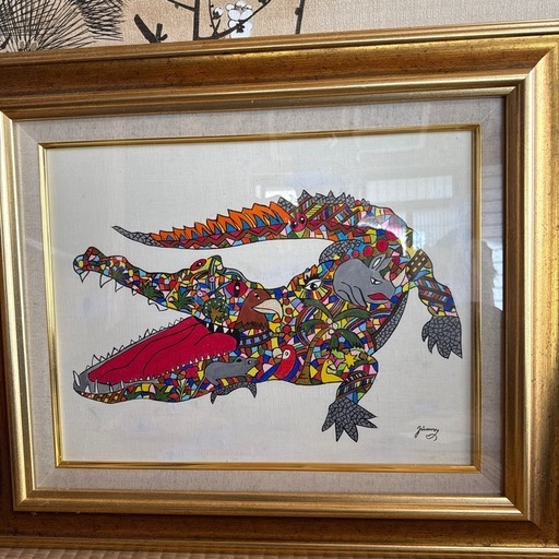 ジミー大西油絵