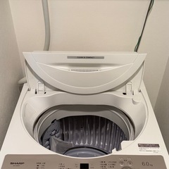 【3月】洗濯機　SHARP 2023年製の画像
