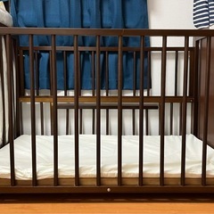 値段交渉可　2月末まで　ベビーベッドの画像