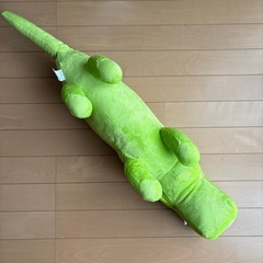 わにさんのぬいぐるみ（抱き枕？）もらってくださいの画像