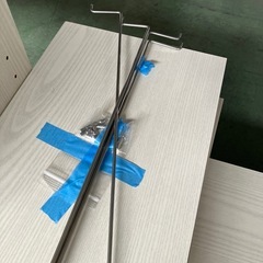 収納棚　収納家具　天井突っ張り棒　カラーボックス　高さ自由の画像