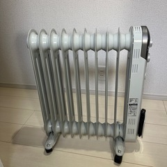 オイルヒーター　YAMAZEN 17年製の画像