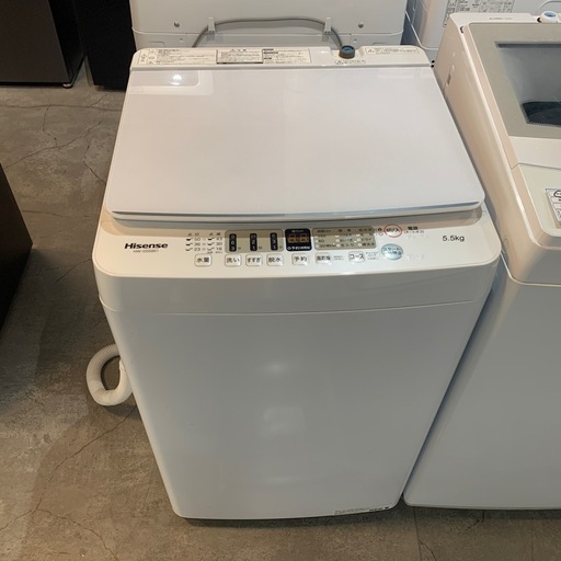 ジモティー割】Hisense 2024年製 5.5kg 洗濯機（ID1815）