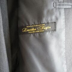 Mitsumine（三峰）の春・秋・冬用スーツ グレー A5サイズ ウエスト76㎝（ワンタック）、股下76㎝ の画像