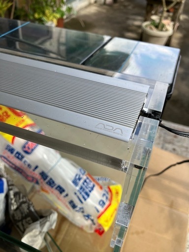 60cm水槽フルセット中古　ADAライト付き！
