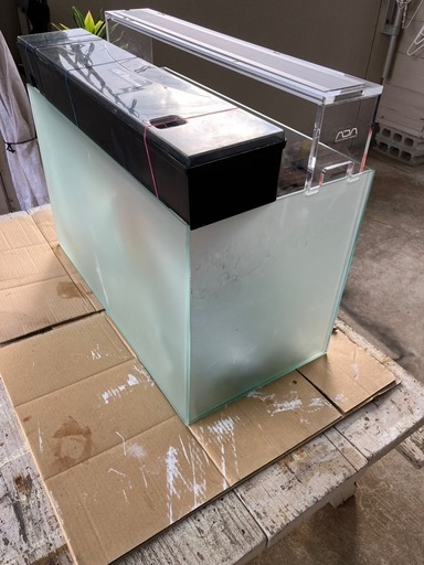 60cm水槽フルセット中古　ADAライト付き！
