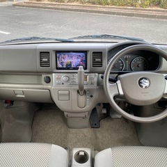 スズキスポーツ・フロントバンパー＆グリル★アルミホイール★ナビゲーション★フルセグTV・DVD走行中視聴可能★エブリイワゴン★車検2年有の画像