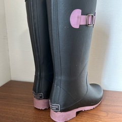 子供用　19cm 　女の子　レインブーツ　長靴　ロングタイプの画像