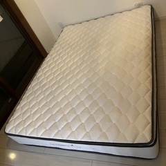 【美品】東京インテリア ダブルマットレス if HOME（厚さ26cm / ポケットコイル）の画像