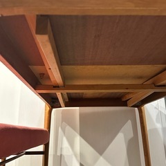 北欧デンマーク ヴィンテージ エクステンションダイニングテーブルの画像