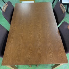 ダイニングテーブルセット　椅子4脚　イス　チェア　ダイニングチェア　四脚　家具　ニトリの画像