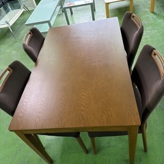 ダイニングテーブルセット　椅子4脚　イス　チェア　ダイニングチェア　四脚　家具　ニトリの画像