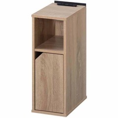 アイリスオーヤマ  コンセント付きサイドテーブル　ベッドテーブル　ナイトテーブルの画像